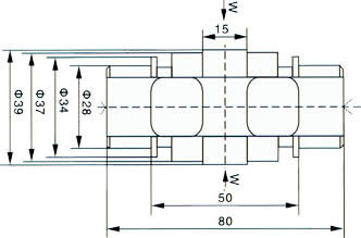 Anti Corrosion Aluminum 30KN Single Point Load Cell