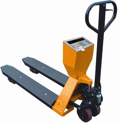 Xe tải Pallet vận hành bằng thép sơn tĩnh điện với quy mô trọng lượng